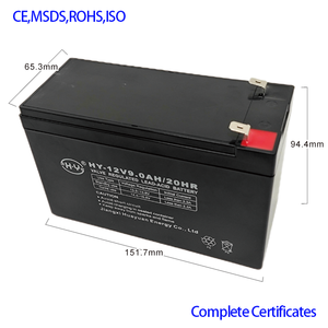 メーカー12V 9AHディープサイクル鉛酸VrlaバッテリーメンテナンスフリーUPS用子供用おもちゃ車 - Product Image 2