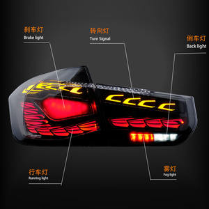 Luces traseras LED para BMW Serie 3 F30 F35 2013-2019, kit de actualización de luces de freno secuenciales - Product Image 2