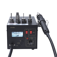 Station de soudage à air chaud SMD à température réglable pour réparation rapide avec station de réparation de téléphones portables