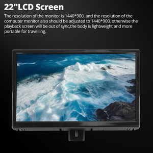 Ambitful T22 màn hình lớn dành riêng cho live <span class=keywords><strong>streaming</strong></span> teleprompter cho điện thoại di động Tablet SLR máy ảnh để quay <span class=keywords><strong>video</strong></span> - Product Image 6