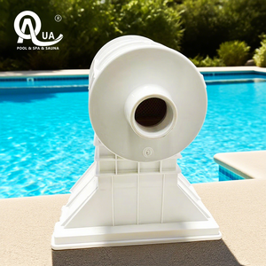 Écumoire à large ouverture en ABS durable - WATER CROWN - Outil de collecte de poussière pour piscine avec fonction de sécurité extérieure - Product Image 4