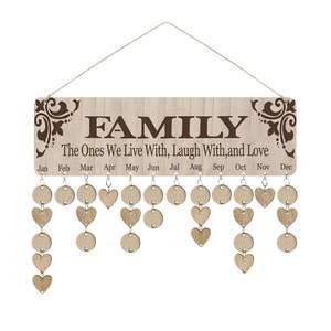 Letrero de Pared Decorativo de MDF Ecológico, Diseño Personalizado para Espacios de Reunión, Decoración Familiar con Frases como 'Vive el Sueño, Trabaja, Imagina' - Product Image 2