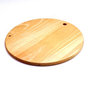 <span class=keywords><strong>Planche</strong></span> à découper et à servir en <span class=keywords><strong>bois</strong></span> de pin rond de 13,5 pouces, multi-usages, Yangjiang - Product Image 4