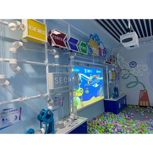 Máquina de bolas interactiva personalizada para niños, equipo de juegos de interior, juegos de pelota interactivos, proyección de pared para jugar - Product Image 3