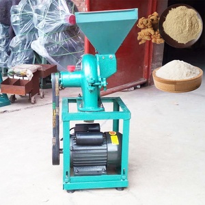 Machine à moudre les céréales commerciale automatique, double trémie d'alimentation, haute efficacité, en acier inoxydable, pour la fabrication de farine de sarrasin et de maïs - Product Image 4