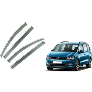 Injection Window Visors Rain Guards for Volkswagen Sharan | Side Window Deflectors Custom Fit Auto Accessories - Product Image 1