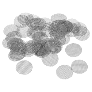 12mm 12.5mm 15mm 19mm <span class=keywords><strong>60</strong></span> lưới thép không gỉ Titan thuốc lá kim loại lọc đĩa tròn lõm Màn hình ống hút - Product Image 4