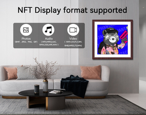 Digital Art Screen Smart Picture Nft Display Decorative <b>Large</b> Wifi Digital <b>Photo</b> <b>Frame</b> 32 Inch for Gallery - Product Image 3