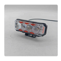 RGB LED Mini-Fahr lichter Motorrads chein werfer mit 6 Modi Vier Linsen Nebels chein werfer DRL-Lampe für Autos