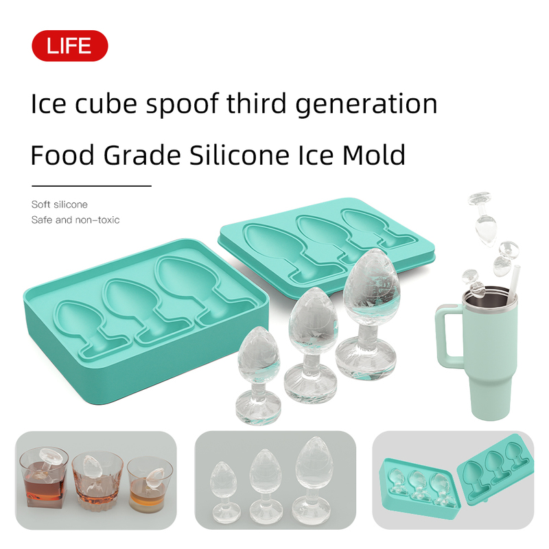 New Custom Penis Shaped Ice Cube