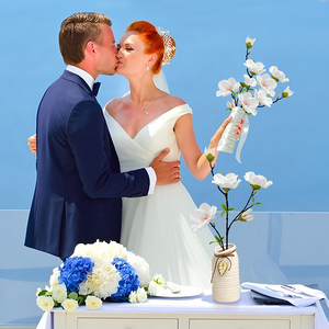 Ramo de Boda de Plástico, Simulación de <span class=keywords><strong>Magnolia</strong></span>, Accesorios de Fotografía, Decoración Floral Duradera y Ecológica para el Hogar y la Sala de Estar - Product Image 6