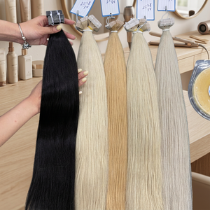 Soldes mi-année : Extensions de cheveux vietnamiennes colorées de qualité supérieure – Soyeuses et sans nœuds - Product Image 1