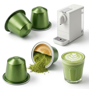 Cápsulas de Té Matcha en Polvo, Té Verde Instantáneo, Bebida Saludable, en Envase Individual, Sabor Auténtico - Product Image 4