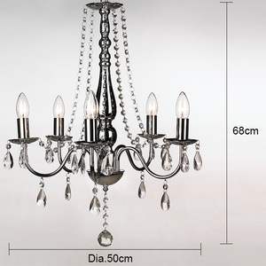 Source Manufacturer Newest Design Stainless Steel Palace Crystal Chandeliers <strong>Upwards</strong> Lamps Restaurant Shop Pendant <strong>Light</strong> - Product Image 3