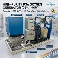 Générateur d'oxygène PSA à grande capacité 50 Nm3/h, station d'oxygène centralisée hospitalière clé en main