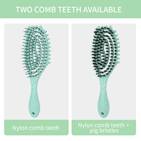 Nouveau Peigne Coiffant pour la Définition des Boucles, à Poils Lisses et Creux, pour l'Application d'Encens Anti-moustiques