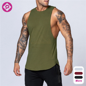 Custom Design <strong>Eco</strong>- <strong>Friendly</strong> Men Gym Singlet Vest Sleeveless Bamboo Bodybuilding Clothing Fitness Gym Tank Tops