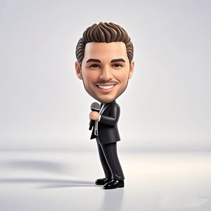 Poupée Bobblehead personnalisable, reproduisant la vraie peinture d'animaux humains, peut être utilisée pour les ornements de voiture et les animaux de bureau - Product Image 5