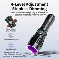 Linterna de Inspección UV de 365nm con Logotipo Personalizado, Detector de Fugas Industrial Profesional, Cuerpo de Acero Inoxidable, OEM, ODM, Venta al Por Mayor