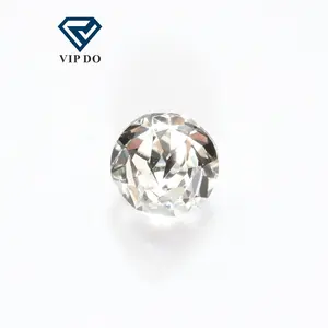 K9 Glas Kristall Shi Yue Gesicht Top Form vergoldet Diamant DIY Schuhe Kleidung Zubehör Weiße Strass