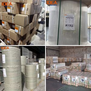 IDEA Fabrikası toptan 73-210g A4 A3 A2 A1 Büyük Boy Çizim Kağıdı Aydınger Kağıdı Yarı Saydam Sülfürik Asit Kağıdı özelleştirilebilir - Product Image 5