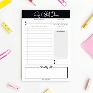 Daily Planner Notepad Custom Fabric Cover Hardcover 100 Sheets Gift Travel Writing <b>Journal</b> - Product Image 4