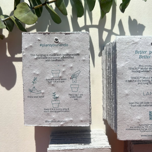 다채로운 토템 생분해 성 종자 종이 카드 Flexographic 인쇄 식물 엽서 친환경 DIY 문구 이벤트/웨딩 - Product Image 1