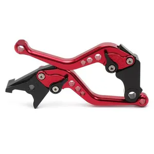 Yüksek kalite özel OEM motosiklet ayarlanabilir fren debriyaj kolları HONDA CBR600 F2 F3 F4 F4I