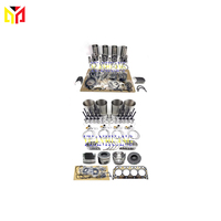 Kit de reconstruction de révision de moteur Jeu de joints de roulement de piston de chemise de cylindre pour pièces de rechange de moteur Doosan Daewoo D24 D34