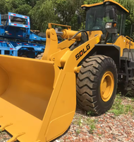 SDLG956 Radlader zum Verkauf Gebrauchte Schwerlastgeräte 5 Tonnen Kapazität Pumpenmotor für Bau Bergbau Infrastruktur