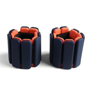 Poids de <span class=keywords><strong>poignet</strong></span> <span class=keywords><strong>et</strong></span> de <span class=keywords><strong>cheville</strong></span> en silicone écologiques <span class=keywords><strong>pour</strong></span> l'entraînement de force à domicile <span class=keywords><strong>et</strong></span> le Pilates - Product Image 5