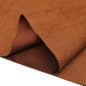 Tissu en <span class=keywords><strong>daim</strong></span> extensible polyester, en <span class=keywords><strong>daim</strong></span> double face pour vêtement, vente en gros, offre spéciale - Product Image 3
