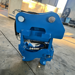 Attache hydraulique à bascule rapide personnalisable à 180 degrés pour excavatrice - Product Image 1