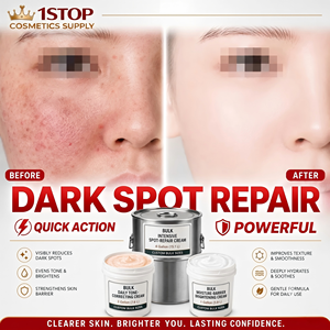 Crème Éclaircissante Anti-Taches pour le Visage, Hydratant Illuminateur, Atténue le Mélasma, Unifie le Teint, Production Cosmétique - Product Image 1