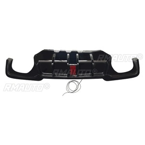 For BMW 5 Series F10 2011-2016 Car <b>LED</b> Rear Bumper Lip Splitter <b>Diffuser</b> Body Kit Bumper Guard Protector Cover Car Accessories - Product Image 5