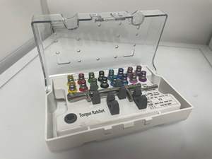 Kit de Herramientas de Restauración de Implantes Dentales Profesional Universal, Destornillador de Fase <span class=keywords><strong>II</strong></span>, Llave Dinamométrica Manual, Certificado CE Clase <span class=keywords><strong>II</strong></span> - Product Image 2