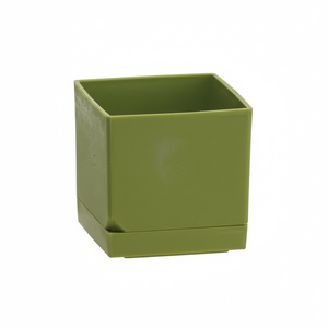 Set di vasi per piante Mini Cube verdi per vasi e fioriere - Product Image 1