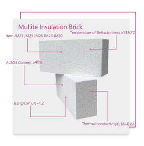 Jm23 JM26 gạch cách nhiệt mullite chịu lửa nhẹ với dịch vụ xử lý cắt - Product Image 2