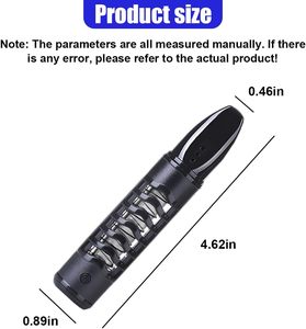 Nouveau porte-cigarette métallique multifonctionnel avec briquet USB rechargeable coupe-vent, température de flamme 1300°C, durable, idéal pour les cadeaux - Product Image 2