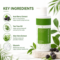Shampoo antipelliculaire en gros, shampooing nourrissant pour le soin du cuir chevelu, fournisseur