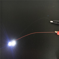 Lumière led rgb 0402 SMD, modèle de train HO N OO, micro litz, pré-soudées, 20cm pour aménagement de train diorama