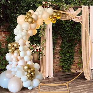 <span class=keywords><strong>Arco</strong></span> Circolare in Metallo per Matrimoni, Supporto per Palloncini, Decorazione per Sfondo Feste, Facile da Montare - Product Image 3