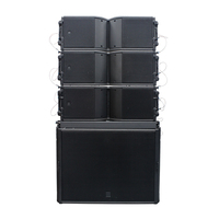 Altavoces Activos de Doble Línea de 10 Pulgadas, Subwoofers de 18 Pulgadas, Altavoces Amplificados