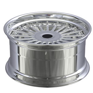 Rines Forjados Mforged 2/3, Acabado Pulido y Cepillado Albina, 112/120 Pulgadas, Aleación de Aluminio T6-6061, Rines Personalizados para E92 E93 M3 M4 G80 - Product Image 3