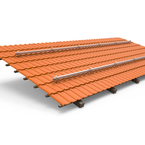 Riel Solar de 2400 mm para Paneles Fotovoltaicos, Riel de Aluminio para Kits de Paneles Solares en Techos - Product Image 1