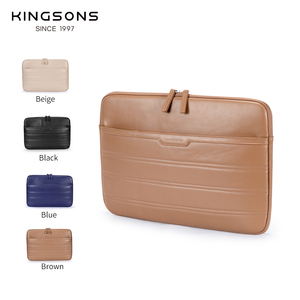 Funda para Portátil Kingsons OEM ODM Premium de Alta Calidad, Duradera, Resistente al Agua, Colorida, en Oferta, Bolsa de PU para <span class=keywords><strong>Macbook</strong></span> de 14 Pulgadas - Product Image 1