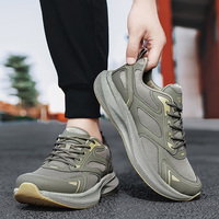 Nouvelles baskets de marche tendance pour hommes 2026 en maille respirante, antidérapantes et confortables, chaussures de sport athlétiques