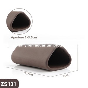 Vaso in argilla <span class=keywords><strong>viola</strong></span> per acquario, a forma speciale, nascondiglio e riproduzione per pesci e gamberetti - Product Image 4