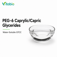PEG-6 Caprylic Decanoic Glycerides 767 Émulsifiant hydrosoluble GTCC Matière première cosmétique pour produits capillaires