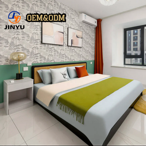 Proyecto de Muebles Personalizados para <span class=keywords><strong>Hotel</strong></span> de 5 Estrellas, Diseño Moderno, Suite Completamente Amueblada, Cabecera de Cama Personalizada, Muebles para Habitaciones de Huéspedes, Dormitorio - Product Image 1